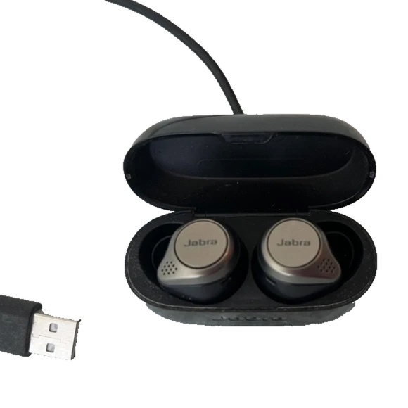 JABRA ELITE 75t Noise Cancelling Ear Buds with Charger - Picture 8 of 9